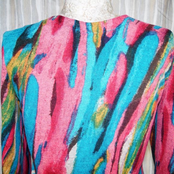 Bamboo Traders Colorful Tunic Sweater - Picture 8 of 9
